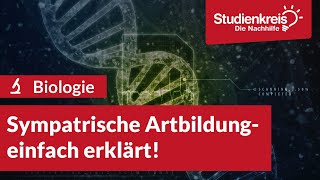 Sympatrische Artbildung  Biologie verstehen mit dem Studienkreis [upl. by Norej]