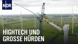 Operation WindradBau So wird eine Windkraftanlage gebaut  Die Nordreportage  NDR Doku [upl. by Norrad775]