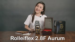 Rolleiflex 28F Aurum The Golden Elegance of TLR Photography [upl. by Noemys867]