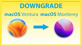 Downgrade macOS Ventura to Monterey without Bootable USB [upl. by Nnazil]