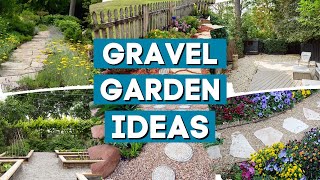 5 Creative Gravel Garden Ideas for a Water Wise Garden 👌👍 [upl. by Euqinom566]