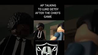 CHIEFS VS RAIDERS PULP FICTION MEME PART2 ALLEGIANT STADIUM [upl. by Idolla558]