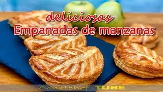 Empanadas de manzanas con masa de hojaldre [upl. by Leba]