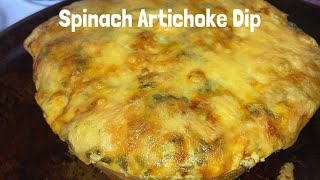 THE CREAMY SPINACH ARTICHOKE DIP RECIPE YOU NEED❕ [upl. by Ecyle]