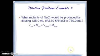 Dilution amp Neutralization Problems [upl. by Gemina]