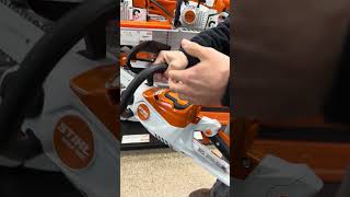 STIHL MSA 70 power stihlchainsaw stihl chainsawparts tools diy [upl. by Tiram236]