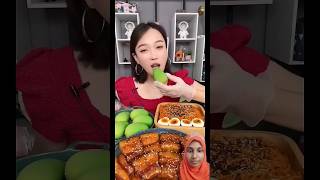 Eating Challenge  2lb Noodles Meat Desert  mukbang asmr foodlovers foodiebeauty foodmytv [upl. by Aciras]