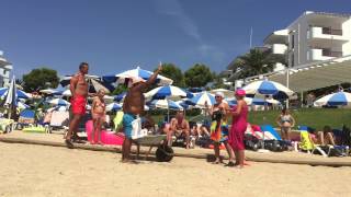 The Cala Dor Fruit Man FruitSeller on Cala Esmerelda Beach Mallorca [upl. by Roberts17]