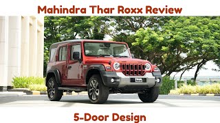 2024 Mahindra Thar Roxx Review  5 Door Design [upl. by Eromle]