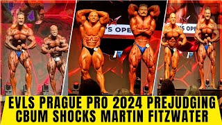 EVLS Prague Pro 2024 Prejudging Chris Bumstead Dominates The Greatest Mens open bodybuilding debut [upl. by Nannaihr]