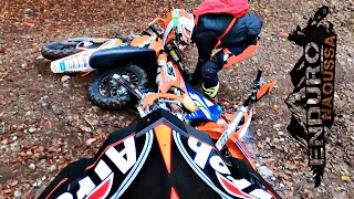 NAOUSSA ENDURO CRASH KATRANAS  SAM [upl. by Sill]