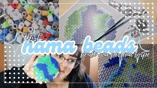 Mi 1º HAMA BEADS🌸Entre Spoilers🌸 [upl. by Rask730]