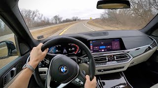 2020 BMW X5 xDrive40i  POV Review [upl. by Dammahum]