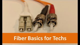 Fiber Optic Basics for Field Techs [upl. by Aiel31]