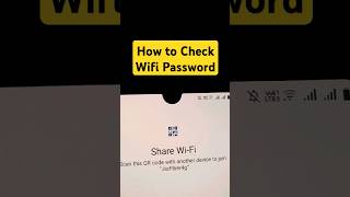 how to check wifi password in mobile  forgot wifi password  wifi password kaise pata kare wifi [upl. by Anilorac]