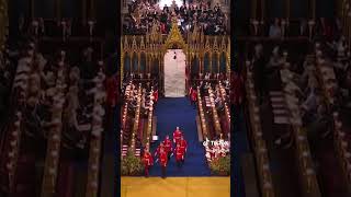 The coronation of King Charles III in Westminster Abbey Grim Reaper appears [upl. by Ailicec]