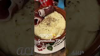 Aligot de lAubrac sur Gourmandises TV 😋😜 [upl. by Gabrielle]