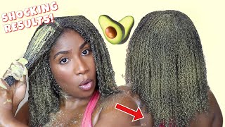 DO THIS ONCE A WEEK AND YOUR HAIR WILL GROW LIKE CRAZY  DIY AVOCADO MASK FOR MASSIVE HAIR GROWTH [upl. by Yhtuv]