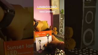 The Gadget That Turns Your Room Into A Sunsetsunsetprojectorunboxing [upl. by Anahpets]