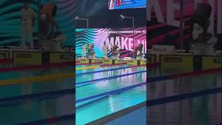 David Popovici 100 Free Finals Budapest World Champs [upl. by Nala]