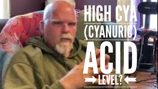 High cya cyanuric acid level [upl. by Yblocaj604]