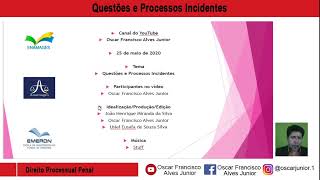 Questões e Processos Incidentes Parte 1 [upl. by Noletta]