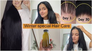 🛑 Special Hair Oil For Winter 💁🏻‍♀️ চুল দ্রুত লম্বা এবং ঝলমলে করতে বেস্ট হেয়ার অয়েল । 💯Result [upl. by Amahs135]