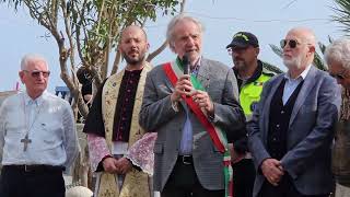 Commemorazione dei caduti in guerra a Canneto di Lipari  10 ottobre 2024 [upl. by Eyssej]