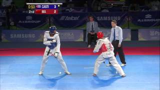 2013 WTF World Taekwondo Championships Final  Male 87kg [upl. by Elleinaj]