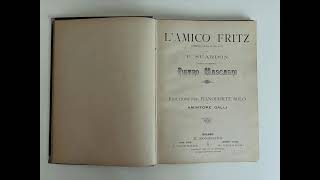 Pietro Mascagni sinfonietta de LAmico Fritz [upl. by Shane]