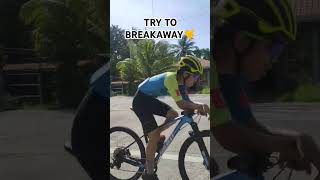 TRY TO BREAKAWAY TO THE PELOTON SHORTS MTB RIDESCLIMBSUBSCRIBE🙏 [upl. by Nanine]