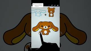 Cinnamoroll  Rilakkuma 🤎 cinnamoroll rilakkuma sanrio cute drawing kawaii satisfying [upl. by Maples]