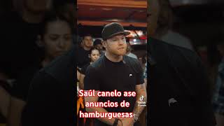 Saúl canelo ase anuncios de hamburguesas [upl. by Boiney]