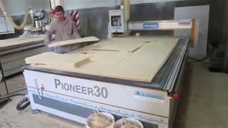 Centro de Trabajo CNC MARZICA PIONEER 302 [upl. by Ezar]