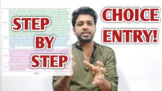 How to do KCET choice entry 2024  KCET choice entry process [upl. by Hadwyn5]