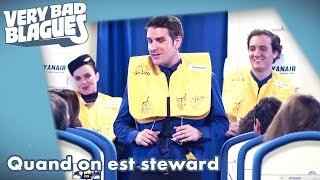 Quand on est steward  Palmashow [upl. by Eidissac]