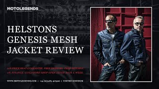 Helstons Genesis mesh jacket review [upl. by Llenwad]