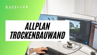 Allplan Tutorial  Trockenbauwand [upl. by Thurmann]