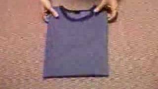 fastest shirt folding method ever [upl. by Terrie]