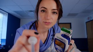 ASMR  Real Hospital Exam for Relaxation  Emergency Appendicitis [upl. by Inman]