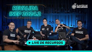 Live de Recursos do MEDGRUPO  Revalida Inep 20242 [upl. by Herald]