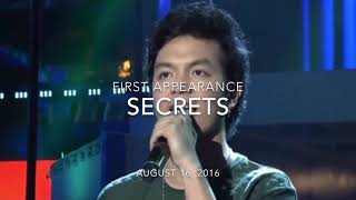 Secrets  Sam Mangubat  Lyrics Video [upl. by Anilasor296]