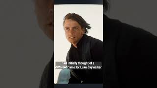 Starkiller or Skywalker  The original name considered for Luke Skywalker shorts starwars [upl. by Yorgerg]