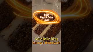 Disneys Cake Bake Shop Carrot Cake  Best Cake They Have shorts disney cake [upl. by Mirisola458]