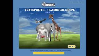 Jugando Yetisports 5  Flamingo Drivepor que si [upl. by Eelirak]