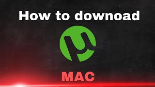 How To Torrent On A Mac Computer Download Method [upl. by Meekar427]