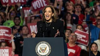 Harris campaigns in Phoenix [upl. by Ocihc]