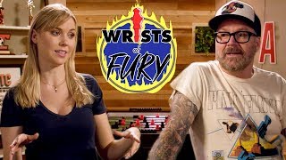 Pro foosball player Kelsey Cook DOMINATES fellow comic Dean Delray Wrists of Fury [upl. by Terraj]