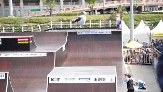 2014 KXF  aggressive inline best trick winner chris haffey [upl. by Vanden]