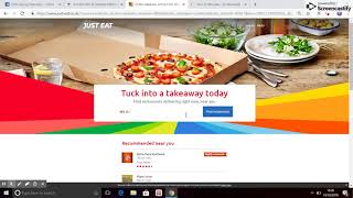 How to get £15 off a Just Eat UK Takeaway  no minimum spend  Promo Code Discount Code [upl. by Oralia]